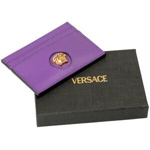 Versace | Bags | Versace Barocco Print 0 Leather Gold Medusa
